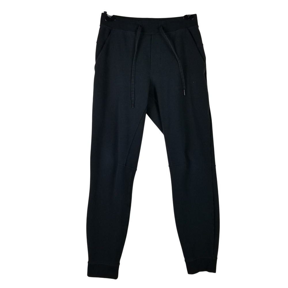 Lululemon City Sweat Jogger Men Small Black LM5AJTS Activewear Tapered Pants